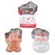 thumbnail image 1 of 3 cajas creativas de hojalata, adorables tarros para dulces y galletas navideñas., 1 of 8