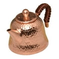 thumbnail image 5 of kowaku Brass Teapot Coffee Pot with Handle Chinese Tea Ceremony Water Kettle Kung Fu Teapot for Camping Restaurant Household Outdoor, 5 of 9