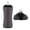 Black 350ml, variant on Rodiuiu 350ML Collapsible Silicone Water Bottle, Lightweight Foldable Travel Squeeze Bottle, Leak-proof Drinking Bottle for Gym, Camping, Hiking, Running, Sports