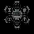 thumbnail image 2 of Womens Marvel: Thunderbolts Disposable Delinquents Logos T Shirt, 2 of 4