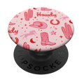 thumbnail image 1 of Sombrero de vaquero PopSockets adhesivo PopGrip con estampado estético, 1 of 6