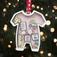thumbnail image 5 of Colgante de placa decorativa navideña, regalo divertido portátil de madera para recuerdo para niños, 5 of 5