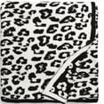 thumbnail image 4 of KEINXS Wild Leopard Throw Soft Blanket Comfy Cozy Warm Fluffy Fall Winter for Chair Bed Sofa Couch Travel Gift - D, 4 of 6