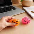 thumbnail image 5 of Pumpkin Head Shape Slow Rising Squishy Stress Relief Ball with Glitter Inside for Adults Halloween Office Calming Decompression Fidget Soft Material Gift (Orange), 5 of 6