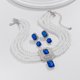 thumbnail image 1 of Ingemark Luxury Multilayer Imitation Pearl Chain Necklace Rhinestone Pendant Stud Earrings for Women Elegant Wed Jewelry Set New, 1 of 4