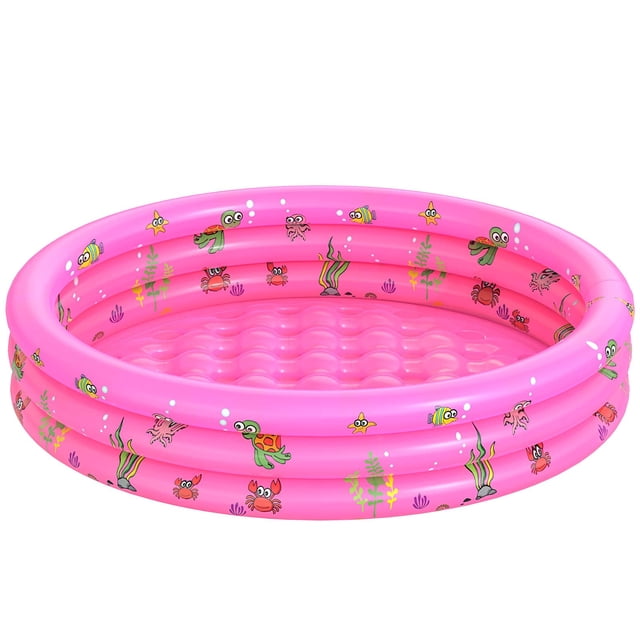 Piscina inflable para bebés VIVI MAO Garden redonda 122 cm