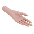 thumbnail image 1 of Realistic Silicone Female Hand Model prosthetic Hand, Flexible Finger Bendable Acrylic Nail Mannequin Hand for Nail Practice Training, Showing Jewelry, , Photography Props, 1 of 7