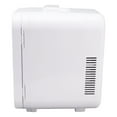 thumbnail image 1 of Mini Fridge, Rounded Corner Large Capacity Carrying Handle Mini Refrigerator Low Noise  For Kitchen For Car, 1 of 7