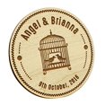thumbnail image 2 of Rustic Wedding Save The Date Wooden Magnet 50 Custom Engraved Wooden Magnet Personalized Gift, 2 of 2