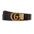 thumbnail image 1 of Gu-cci Reversible Double G Leather Belt 105, 1 of 5