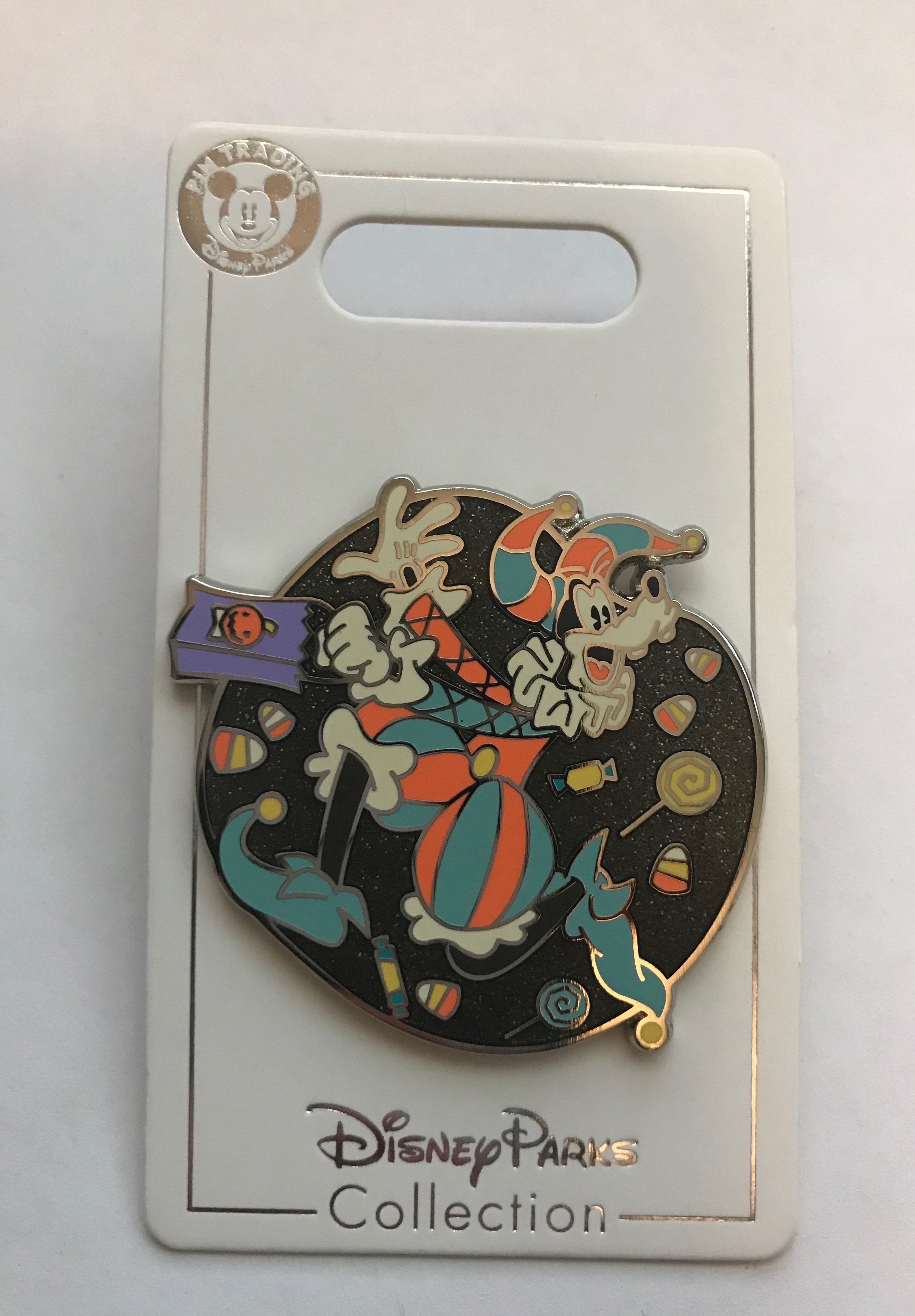 Disney Parks Halloween Goofy Joker Pin New with Card - Walmart.com