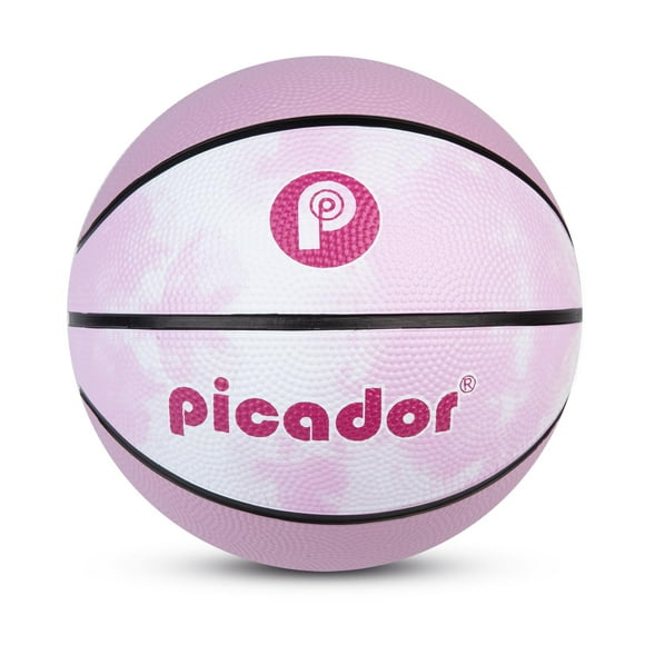 Pelota de baloncesto PP PICADOR tamaño 3 56 cm de goma rosa mini
