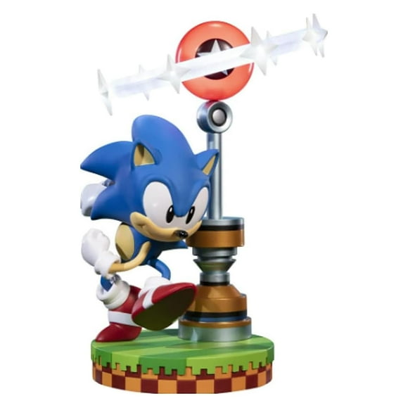 Dark Horse Deluxe Sonic The Hedgehog: Estatua de PVC Sonic, edición de coleccionista, 10,50 pulgadas de altura, verde