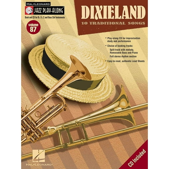Hal Leonard Jazz Play-Along Dixieland: Jazz Play-Along Volume 87, (Paperback)