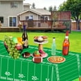 thumbnail image 5 of Football Field Tablecloth - Sports Themed Party Decor With Green Field Design, 54X108 Inch Size - For Football Game Day Events, Tailgates, Birthdays, Super Bowl Celebrations,, 5 of 7