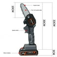 thumbnail image 4 of Rechargeable Electric Chain Saw Home Small Outdoor Handheld Chainsaw Black EU (with battery), 4 of 5