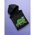 thumbnail image 3 of Aliens Quote Graphic Hoodie Women -Image by Shutterstock, Female Medium, 3 of 4