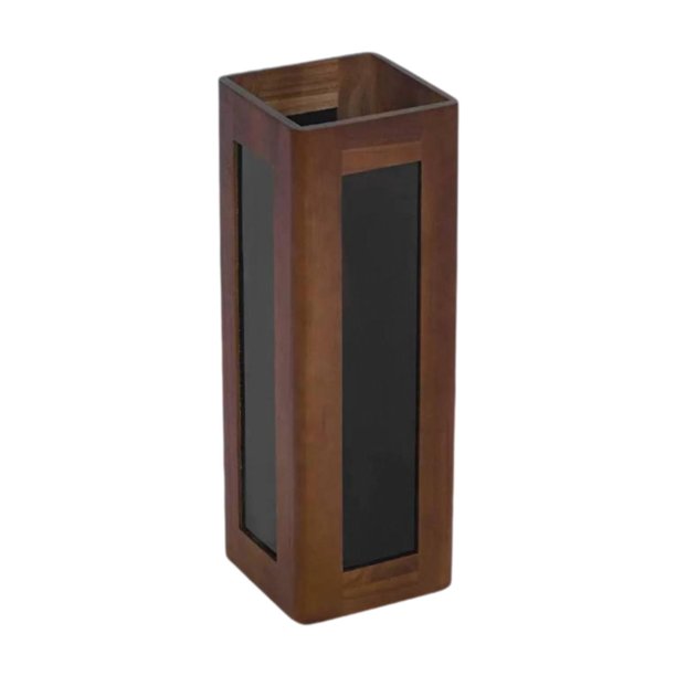 Porta paraguas Porta bastón Idea de regalo moderna Organizador de paraguas Espacio conveniente Nuez