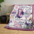 thumbnail image 5 of Birthday Gifts for Women Men Him Her, 40th 50th 60th 70th 80th Birthday Gifts for Mom Sister Wife Grandma, Best Birthday Gift Ideas Throw Blanket, Gifts for her on Birthday Mothers Day, 5 of 5