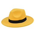 thumbnail image 4 of Retro Rancher Chapeau avec Large Bord Vintage Hommes'S Feutre Offre de Vacances, 4 of 7