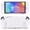 White, variant on PlayVital Dockable Protective Case for Nintendo Switch 2, Hard Shell with Thumb Grips, Button Caps & Stickers, Anti-Scratch, White