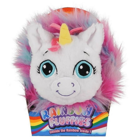 Rainbow Fluffies Unicorn with Bonus Mini