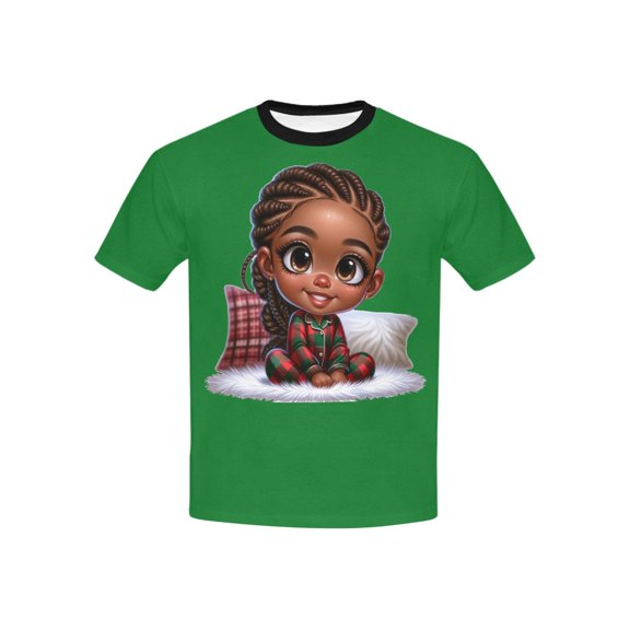 Christmas Theme Kids' All Over Print T-shirt (USA Size) (Model T40) (Size:XS;)