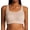 Taupe, variant on Women's Playtex US4221 Bounce Control Wire Free Sports Bra (Coolest Grey Heather 48C)