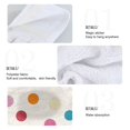 thumbnail image 2 of Yayeee Kitchen Hanging Hand Towels Set of 2 with Loop Bathroom Absorbent Tie Towel, Polka Dot, 2 of 7