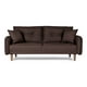 thumbnail image 2 of Sofá Cama De Lino Makora Modelo Brokman Chocolate, 2 of 8