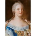 thumbnail image 3 of Habsburg Court Painter 11x14 Black Modern Framed Museum Art Print Titled - Portrait of Maria Theresia of Austria (18th Century), 3 of 5