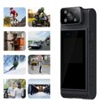 JZROCKER L10 1080P Body Camera with Clip and Adjustable Lens