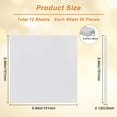 thumbnail image 2 of 600Pcs Double Sided Foam Sticky Strips White Foam Tapes Plastic Dual-Adhesive EVA 3D Foam Mount Adhesive Foam Strip for Art Supplies Shaker Card Paper Scrapbooking (5.9 Inch), 2 of 6