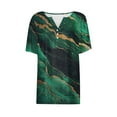 thumbnail image 6 of ATENAR Womens Shirts Soft Lightweight Shirts for Women Loose Tee Green 3XL, 6 of 6