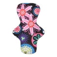thumbnail image 2 of Serviette Hygiénique, Serviette Menstruelle Lavable en Fibre de Charbon Réutilisable Allongée L 33 cm, 2 of 8