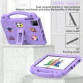 thumbnail image 4 of For T-Mobile REVVL Tab 5G Tablet 10.36 inch 2023,Cute Kids Kawaii Cover 3D Cartoon Handle & Stand Soft Silicone Shockproof Lightweight Rugged EVA Foam Case,Lightpurple, 4 of 8