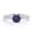 White, variant on 1 TCW Round-Shaped Lab Created Alexandrite and Moissanite - Infinity with Pave Accents - Prong Engagement Ring - 18K White Gold Plating over Silver