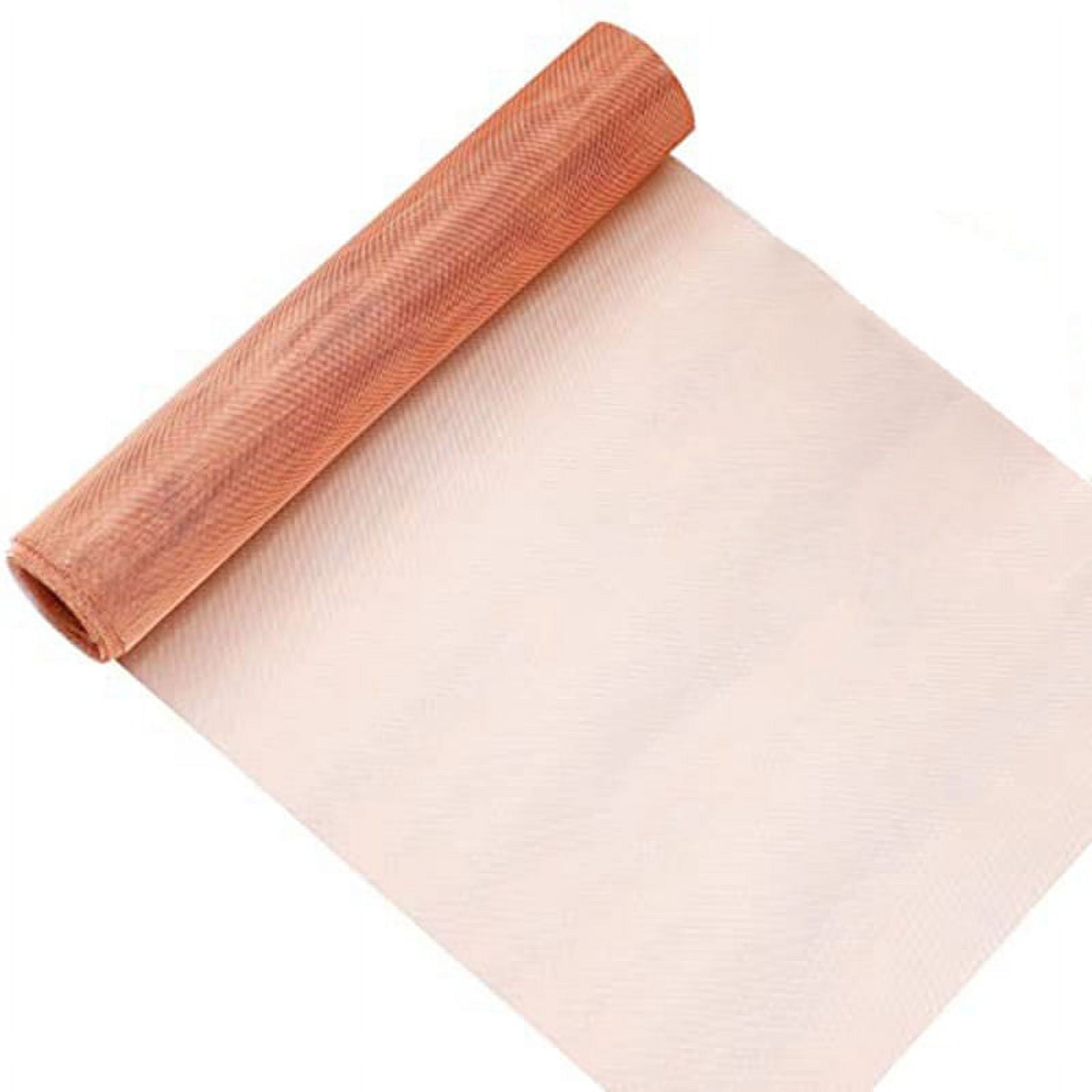 Malla De Alambre De Cobre Puro 99.8% - Tamaño 1x3 M, Malla 180, Para Blindaje Electromagnético, Filtros Y Aplicaciones Industriales