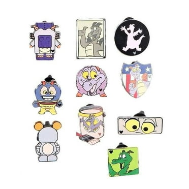 Figment Themed 5 Disney Park Trading Pins Set ~ Randomly Assorted