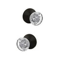 thumbnail image 2 of Schlage FC21HOB716KIN Custom Hobson Passage & Privacy Door Knob Set - Bronze, 2 of 7