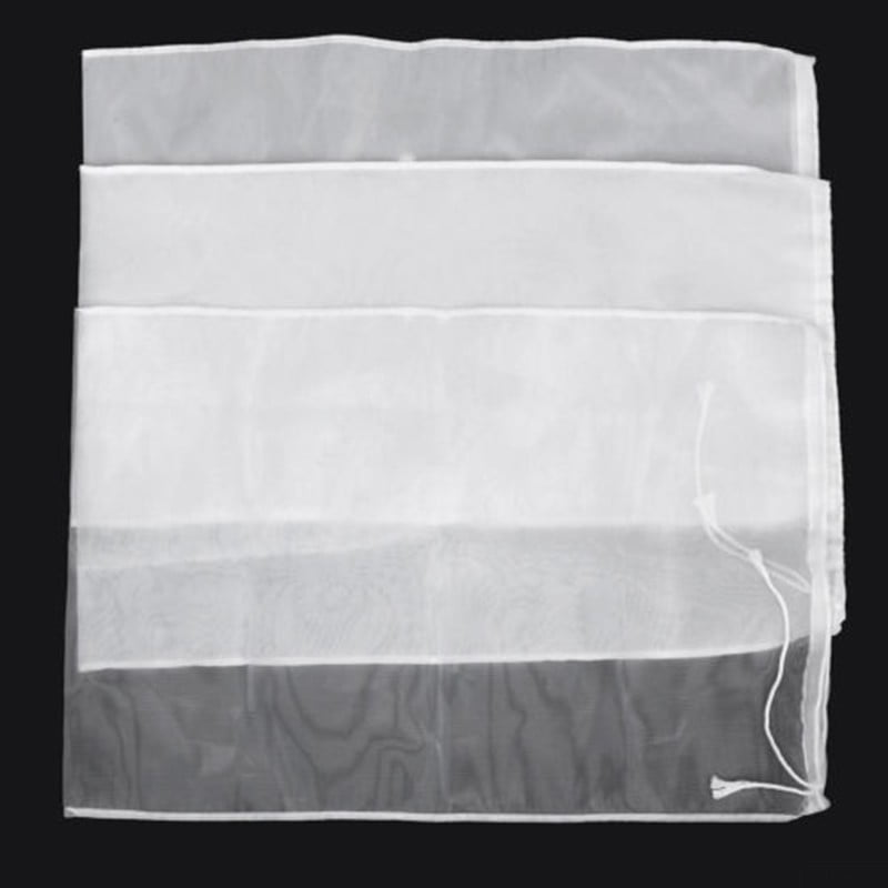 100/200/300 Mesh Brew Bag With String Wine Beer Soy Milk Home Brew Coffee Filter 