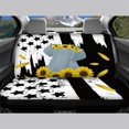 thumbnail image 3 of CHAQLIN Elephant Sunflower, Non-Slip Replacement Seat Protectors Set of 2 Waterproof All Weather Car Back Seat Cover for Auto Car Interior, 3 of 4