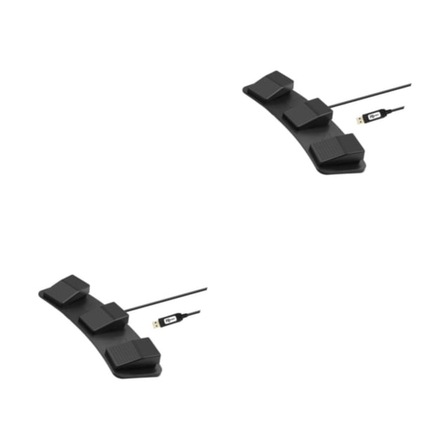 Matsuzay Para un cómodo pie mejorado Compañero mejorado Para un pedal USB mejorado Negro Resistente para un rendimiento amplio FS23-Pro Negro FS23-Pro 2Conjunto