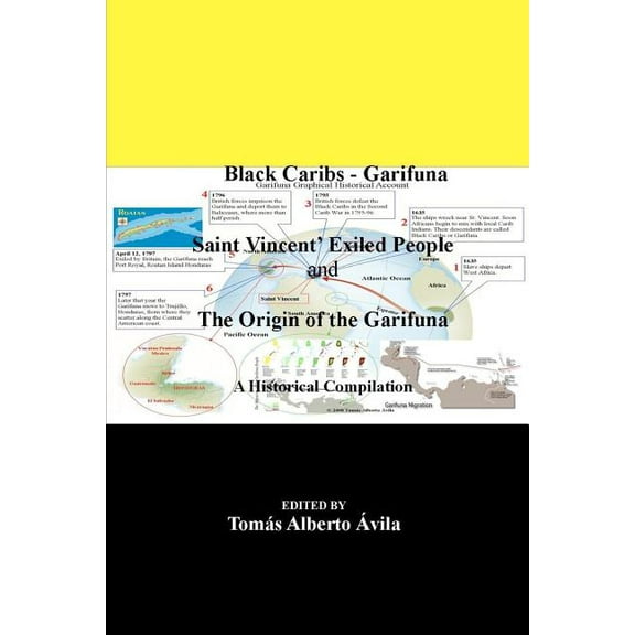 Black Caribs - Garifuna Saint Vincent' Exiled People: The Roots Of The Garifuna (Paperback)