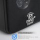 thumbnail image 5 of Altavoces de Estante Mini Cube Pyle Home de 4”, Cono de Papel, 200W de Potencia, Impedancia de 8 Ohm, Blindaje para Video, Aplicación para Cine en Casa y Sistema de Sonido Estéreo, 1 Par, Negro, 5 of 6