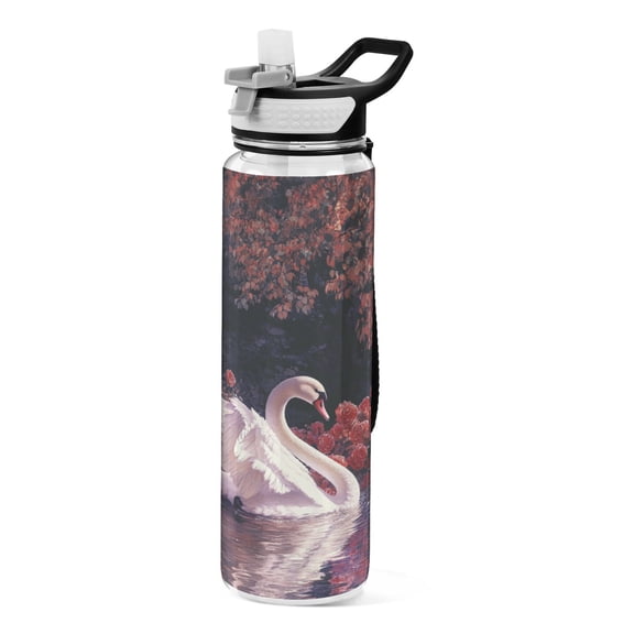BZSMCE Sport Bottle Moonlit Grace Outdoor sports Water Bottle Size: 10.4x3in