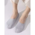 thumbnail image 4 of Deago 10 Pairs Mens No Show Socks Non Slip Low Cut Ankle Socks Casual Thin Invisible Socks for Flat Boat (Light Gray), 4 of 8