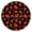 Red Strawberry Plants-2, variant on Red Strawberry Plants Fruit Pink Pattern Round Fitted Tablecloth with Elastic Edge,Dining Table Cover Waterproof,Outdoor Round Tablecloth for Camping,Dining,Indoor and Outdoor