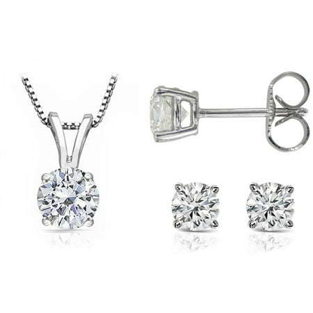 Chetan Collection 0 75 Carat T W Diamond 10kt White Gold Round