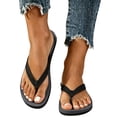 thumbnail image 3 of Agkizg Womens Beach Flip Flops, Thong Sandals, Flip-Flops Casual Outdoor Beach Thong Sandals Trendy Summer Indoor Outdoor Slippers, 3 of 7